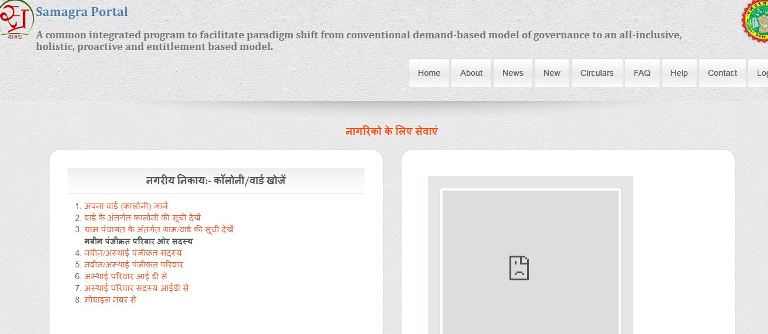 Online Samagra ID of Family