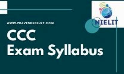 Read more about the article CCC Syllabus | NIELIT Computer Course 2022 Syllabus & Exam Pattern [PDF]