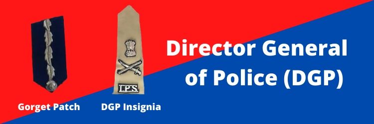 Director General of Police (DGP) Insignia & Gorget Patch