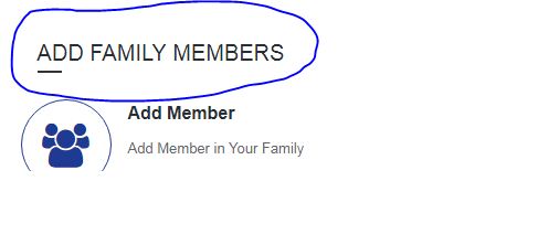 Register family on samagra portal add members