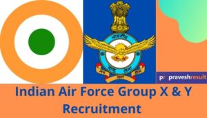 Read more about the article Exam Postponed | Indian Air Force Group X & Y Recruitment 2021