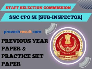 Read more about the article SSC CPO SI Previous Year (2018-2022) Paper and Practice Sets